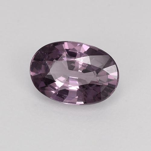 0.53 ct Purple Spinel Stone, Natural Spinel in Oval Facet Shape for Sale
