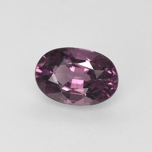 0.62 ct Purple Spinel Stone, Natural Spinel in Oval Facet Shape for Sale