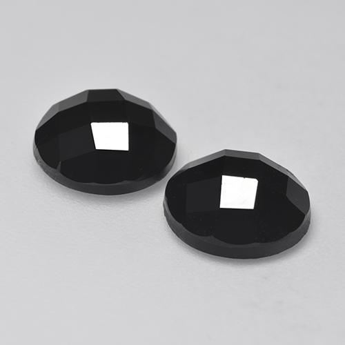 Spinel Gemstones in 9 mm (calibrated) Size for Sale, Spinel Stones in Schorl Color