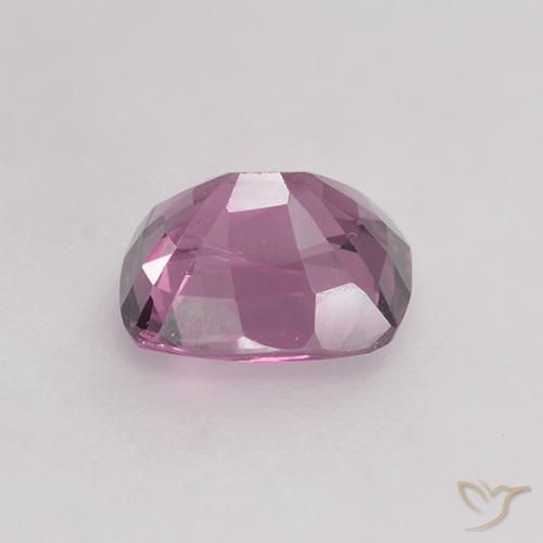 Spinel Gemstone in 6.8 x 6.1 mm Size for Sale, Spinel Stone in Light Reddish Purple Color