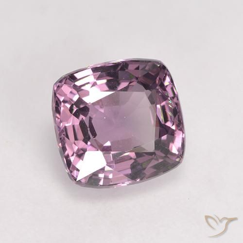 1.51 ct Purple Spinel Stone, Natural Spinel in Cushion-Cut Shape for Sale