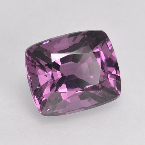 1.68 ct Purple Spinel Stone, Natural Spinel in Cushion-Cut Shape for Sale