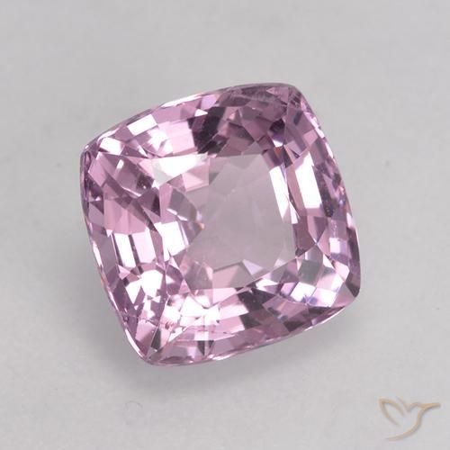 1.72 ct Purple Spinel Stone, Natural Spinel in Cushion-Cut Shape for Sale