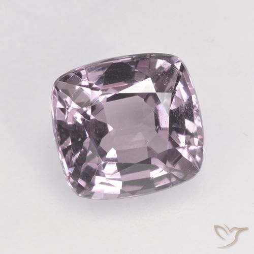 1.45ct Natural Light Grayish Purple Spinel, Cushion, VS