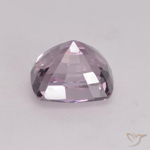 Spinel Gemstone in 6.9 x 5.9 mm Size for Sale, Spinel Stone in Light Grayish Purple Color