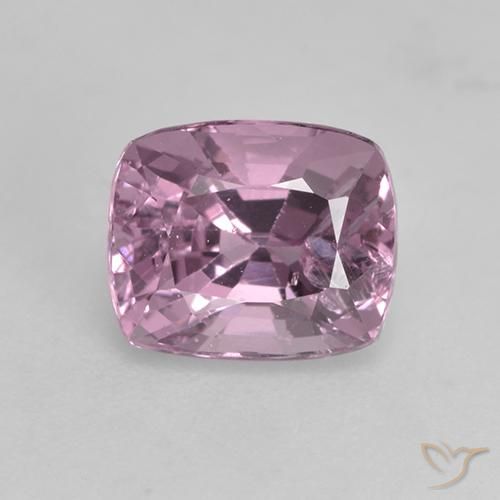 1.55ct Natural Light Pinkish Violet Spinel, Cushion, VS, Photo A