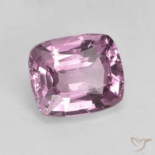 1.68 ct Violet Spinel Stone, Natural Spinel in Cushion-Cut Shape for Sale