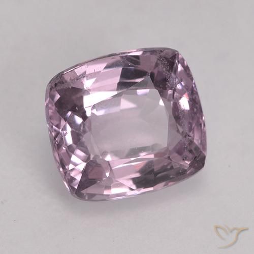 1.61 ct Purple Spinel Stone, Natural Spinel in Cushion-Cut Shape for Sale