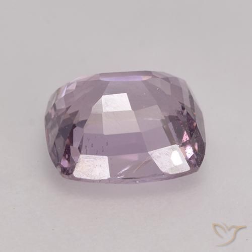 Spinel Gemstone in 6.9 x 6.4 mm Size for Sale, Spinel Stone in Light Grape Purple-Pink Color