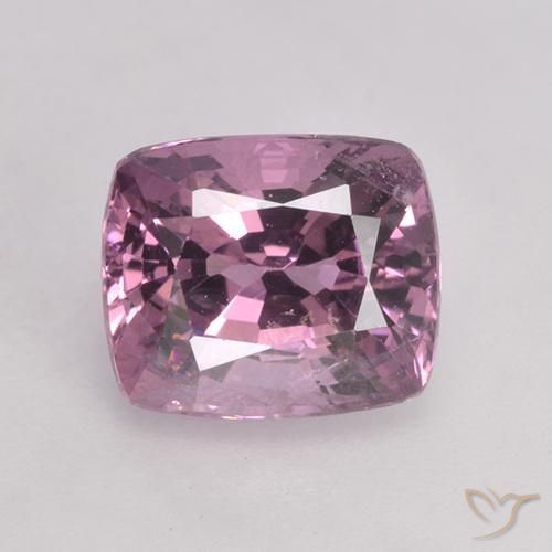 1.64ct Natural Deep Lavender Spinel, Cushion, VS, Photo A