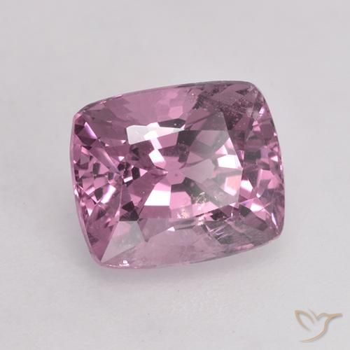 1.64 ct Purple Spinel Stone, Natural Spinel in Cushion-Cut Shape for Sale