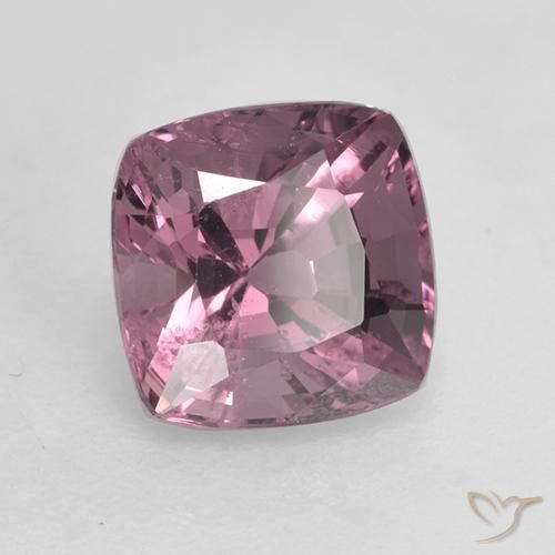 1.69 ct Purple Spinel Stone, Natural Spinel in Cushion-Cut Shape for Sale