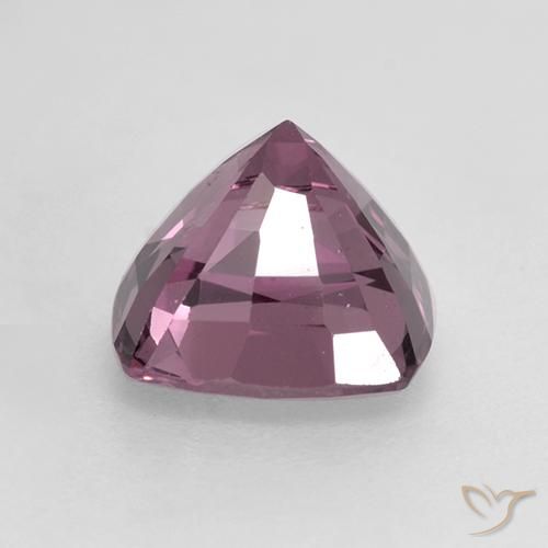 Spinel Gemstone in 6.6 x 6.5 mm Size for Sale, Spinel Stone in Deep Lavender Color