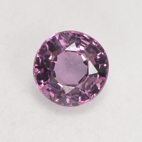 0.55 ct Purple Spinel Gemstone, Spinel Gem in Round Facet Shape for Sale.