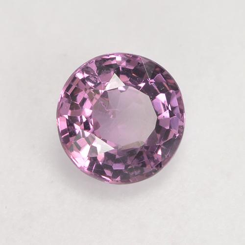 0.55 ct Purple Spinel Stone, Natural Spinel in Round Facet Shape for Sale