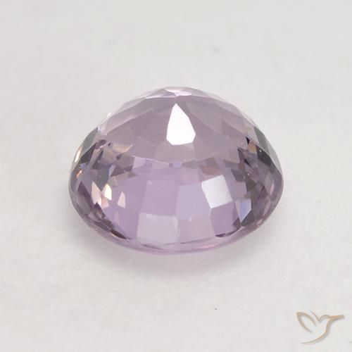Spinel Gemstone in 5 mm (calibrated) Size for Sale, Spinel Stone in Very Light Purple Color