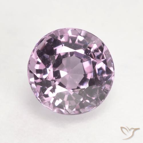 Spinello viola da 0,67 ct, taglio rotondo da 5 mm dalla Tanzania, Photo A