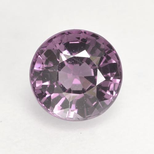 0,63ct Sfaccettatura rotonda viola Spinello dalla Tanzania, Dimension 5mm, Natural non trattati Gemstone, VVS-VS Clarity, 1 piece Spinello in Viola medio Color, Mohs Hardness of 8 adatto per gioielli da indossare ogni giorno, Photo A