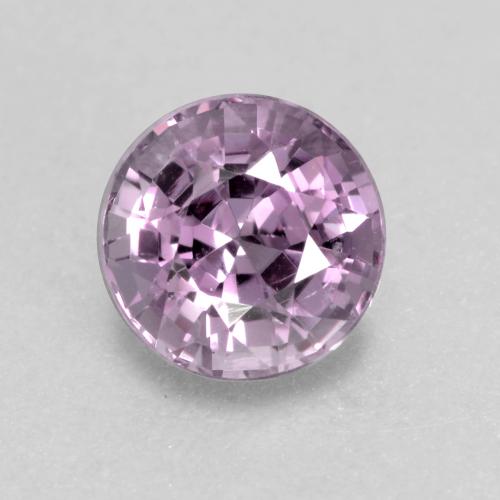 Light Grape Purple Spinel Gem - 0.6ct Round Facet (ID: 533333)