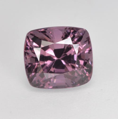 rötlich-lila Spinell Edelstein - 1.9ct Kissenschliff (ID: 536965)