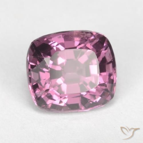1.42 ct Purple Spinel Stone, Natural Spinel in Cushion-Cut Shape for Sale