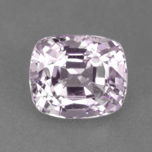 Espinela Morado Corte en Forma Cojín de 6,7 x 5,7mm de Tanzania, peso de 1.48 ct, piedra preciosa natural No tratado en claridad vvs-vs, Espinela de 1 pieza - Color: Púrpura uva muy claro, dureza Mohs de 8 Adecuado para joyas de uso diario, Photo A