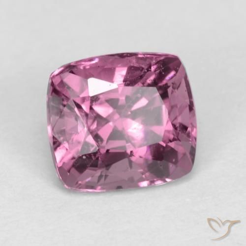 1.40 ct Purple Spinel Stone, Natural Spinel in Cushion-Cut Shape for Sale