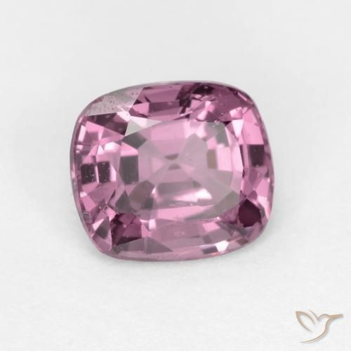 0.83 ct Purple Spinel Stone, Natural Spinel in Cushion-Cut Shape for Sale