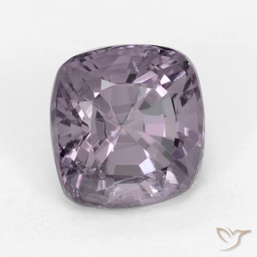 1.38 ct Violet Spinel Stone, Natural Spinel in Cushion-Cut Shape for Sale
