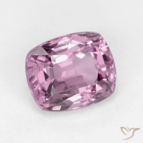 1.12 ct Violet Spinel Stone, Natural Spinel in Cushion-Cut Shape for Sale