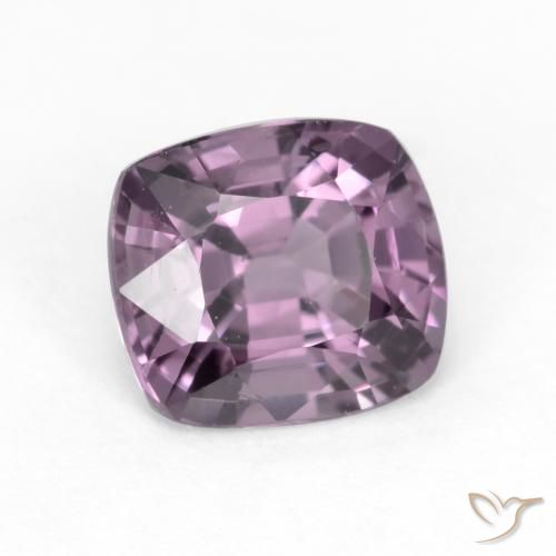 1.34 ct Purple Spinel Stone, Natural Spinel in Cushion-Cut Shape for Sale