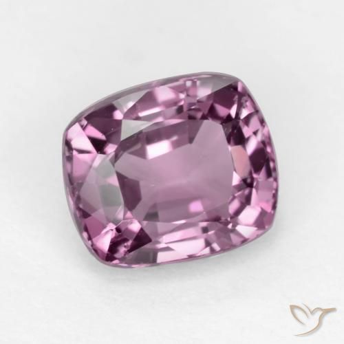 1.06 ct Purple Spinel Stone, Natural Spinel in Cushion-Cut Shape for Sale