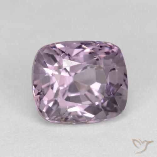 1.34 ct Purple Spinel Stone, Natural Spinel in Cushion-Cut Shape for Sale