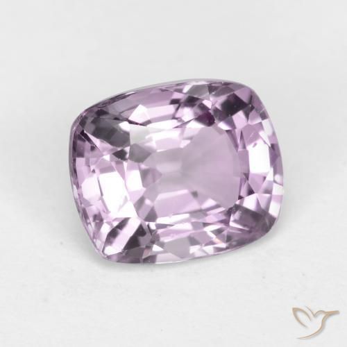 1.33 ct Purple Spinel Stone, Natural Spinel in Cushion-Cut Shape for Sale