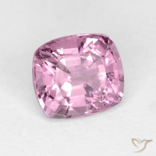 1.29 ct Purple Spinel Stone, Natural Spinel in Cushion-Cut Shape for Sale
