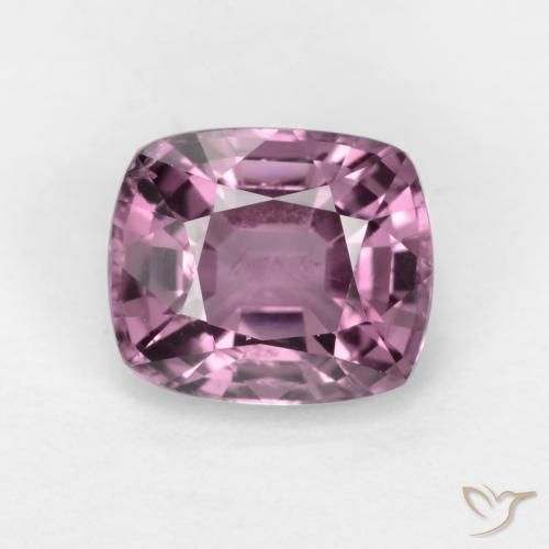 1.24ct Natural Medium Purple Spinel, Cushion, VS