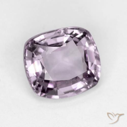 1.24 ct Purple Spinel Stone, Natural Spinel in Cushion-Cut Shape for Sale