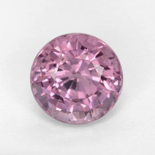 Medium Purple 尖晶石 Gem - 0.6ct 圆形切面 (ID: 549001)