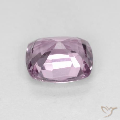 Spinel Gemstone in 6.4 x 5.8 mm Size for Sale, Spinel Stone in Very Light Pinkish Purple Color