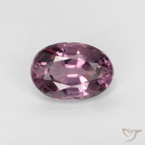 Medium-Dark Purple Шпинель Камень - 0.6ct Фасетный Овал (ID: 550395)