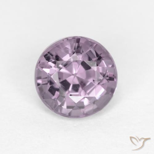 0.60ct Natural Grayish Violet Spinel, Round, VVS-VS