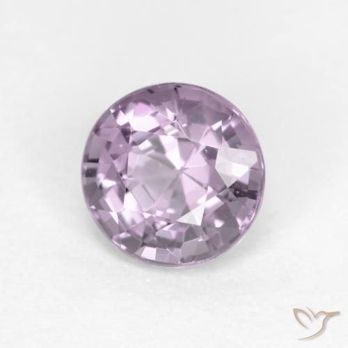 0.60 ct Violet Spinel Stone, Natural Spinel in Round Facet Shape for Sale