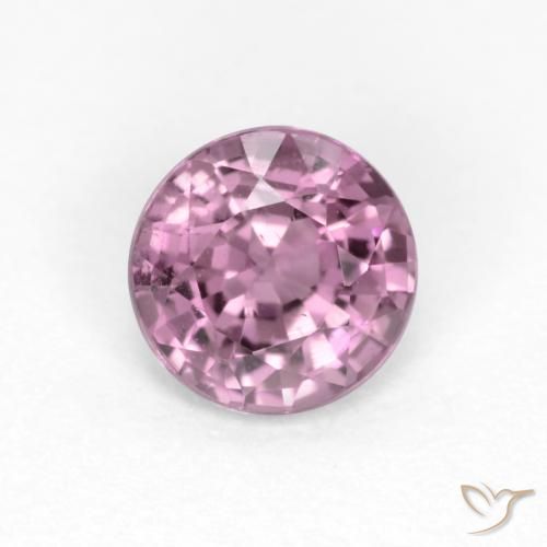 0.56ct Natural Medium Purple Spinel, Round, VS