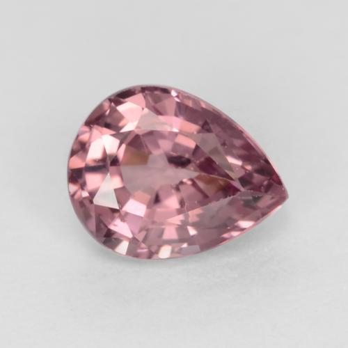 薄いピンクのバブルガム スピネル 宝石 - 0.4ct ペアーファセット (ID: 550728)