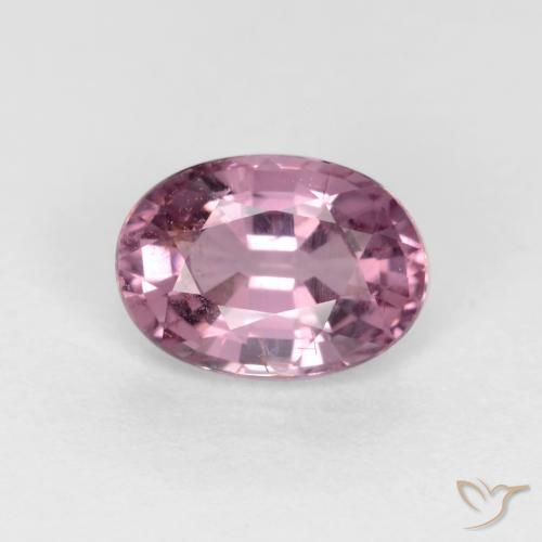 0.59ct Natural Light Reddish Purple Spinel, Oval, VS