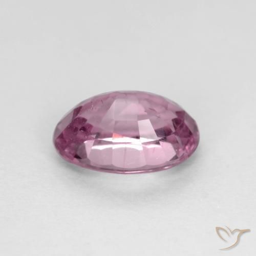 Spinel Gemstone in 5.9 x 4.3 mm Size for Sale, Spinel Stone in Light Reddish Purple Color