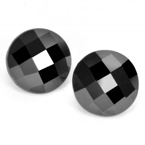 Schorl Шпинель Камень - 2.9ct Круглая Огранка Роза (ID: 553599)