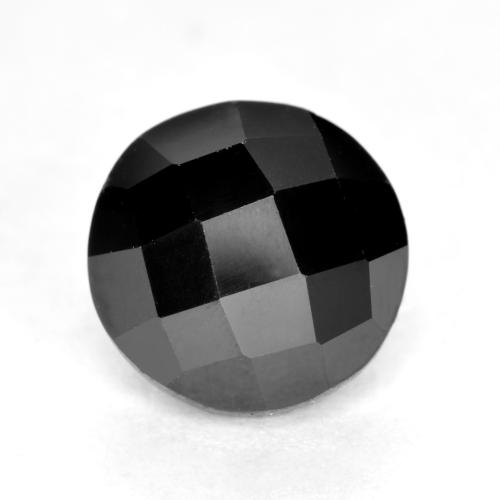 Nero Spinello Gem - 3.6ct taglio a rosa rotondo (ID: 554419)