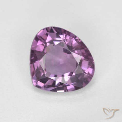 0.68ct Natural Dark Purple Spinel, Pear Shape, VS