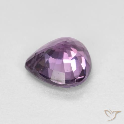 Spinel Gemstone in 6 x 5.5 mm Size for Sale, Spinel Stone in Dark Purple Color
